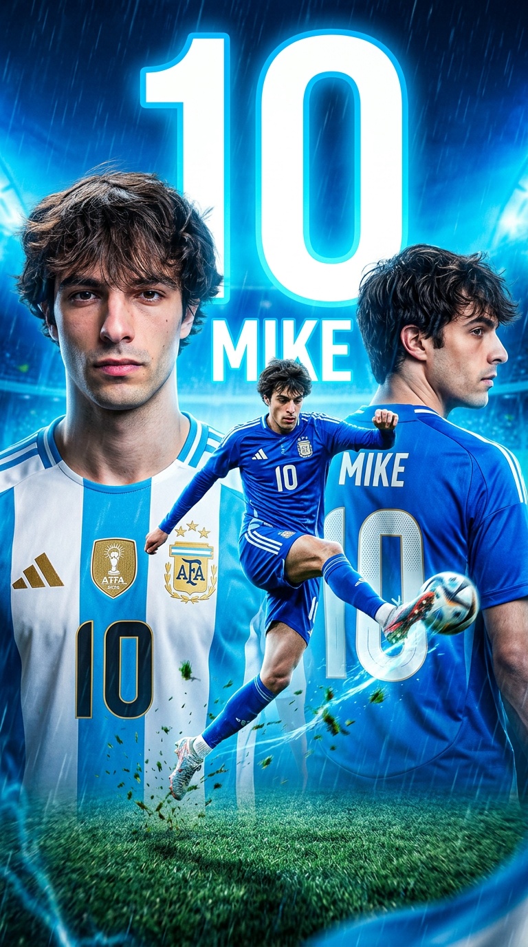 Argentina Jersey Prompts - Nano Banana 2